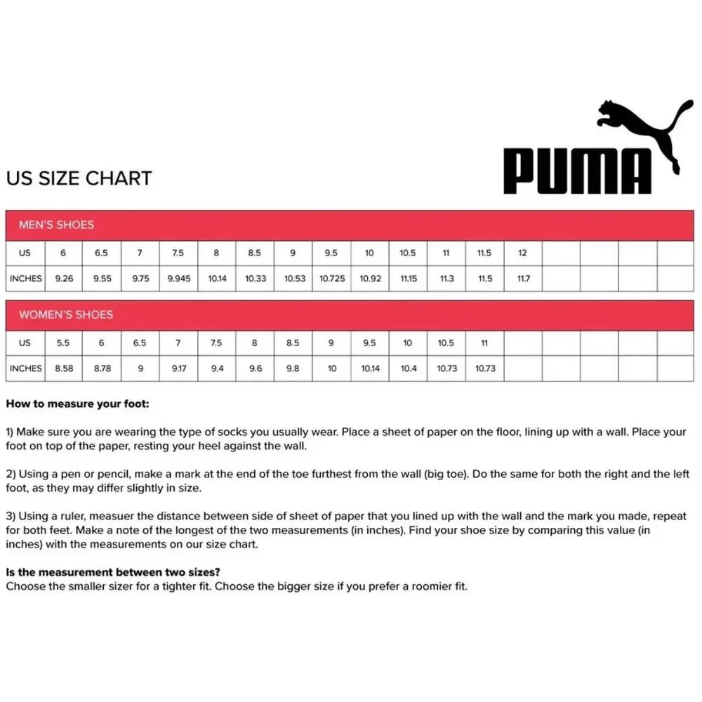 Puma previously worn
